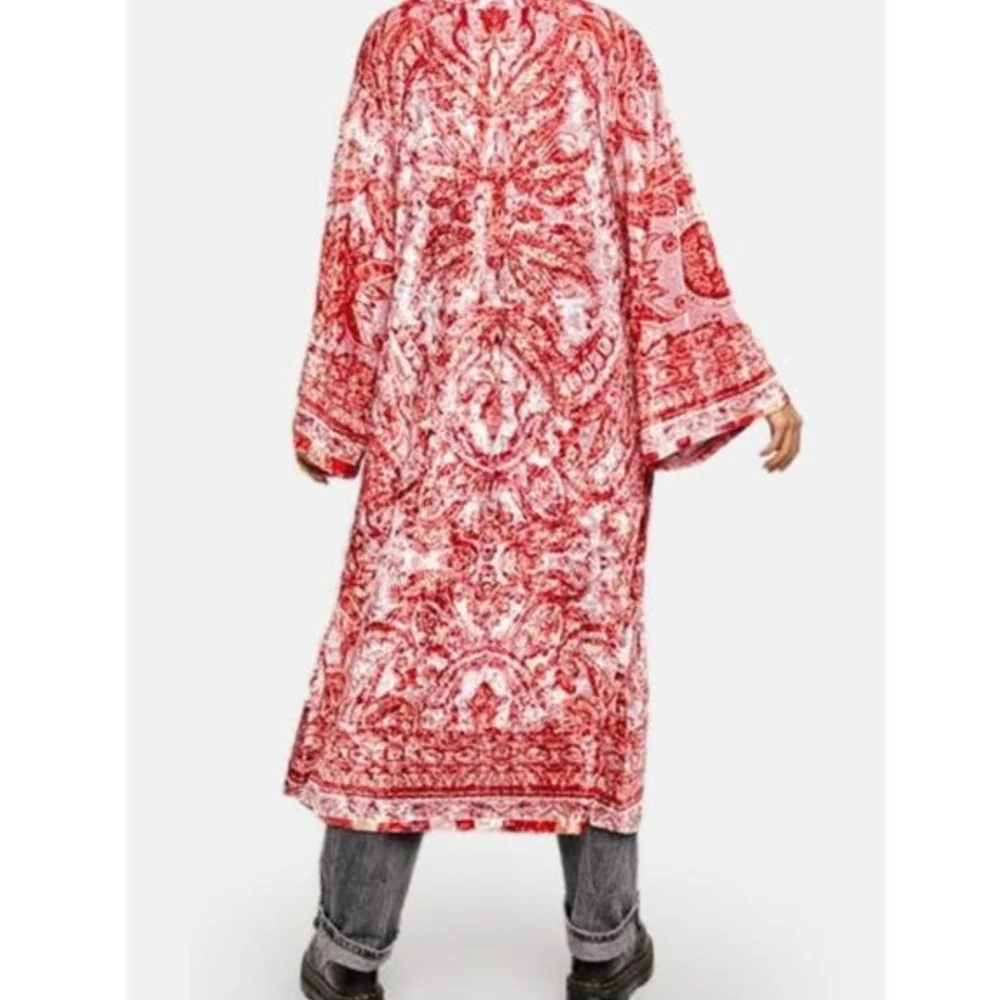 Free People Intimately "Enchanted" Romantic Crushed Velvet Robe Duster XS FP - Picture 14 of 16